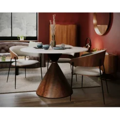 KARE Design Meubles>Table Cono Ceramique Ø120cm