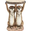 KARE Design Meubles>Table d appoint Animal Meerkat Sisters Ø33cm