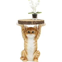 KARE Design Meubles>Table d appoint Animal Ms. Cat Ø33cm