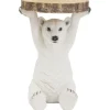 KARE Design Meubles>Table d appoint Animal Polar Bear Ø37cm