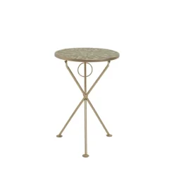 KARE Design Meubles>Table d appoint Clack Mosaic vert olive Ø35cm
