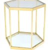KARE Design Meubles>Table d appoint Comb doré 55