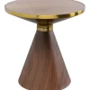 KARE Design Meubles>Table d appoint Cono Noyer Ø50cm