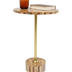 KARE Design Meubles>Table d appoint Domero Geo laiton Ø40cm