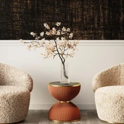 KARE Design Meubles>Table d appoint Endless Vegas orange Ø47cm