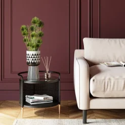 KARE Design Meubles>Table d appoint Fence Ø45cm