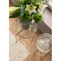 KARE Design Meubles>Table d appoint Ice Double Ø30cm