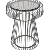 KARE Design Meubles>Table d appoint Lisboa noir Ø38cm