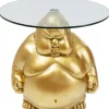 KARE Design Meubles>Table d appoint Monk doré Ø54cm
