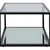 KARE Design Meubles>Table d appoint Quadro noir 50x50cm