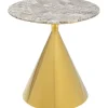 KARE Design Meubles>Table d appoint Rita doré Ø50cm