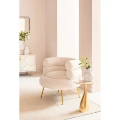 KARE Design Meubles>Table d appoint Spacey doré Ø36cm