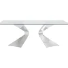 KARE Design Meubles>Table Gloria chrome 200x100cm