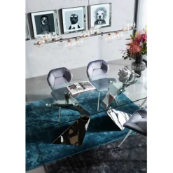 KARE Design Meubles>Table Gloria chrome 200x100cm