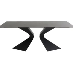 KARE Design Meubles>Table Gloria noir ceramique 200x100