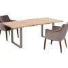 KARE Design Meubles>Table Harmony acier brut 180x90cm