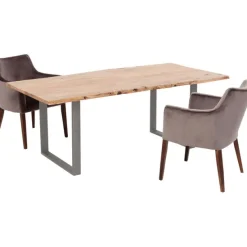 KARE Design Meubles>Table Harmony acier brut 200x100cm