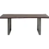 KARE Design Meubles>Table Harmony foncé acier brut 160x80