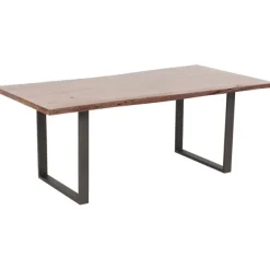KARE Design Meubles>Table Harmony foncé acier brut 200x100