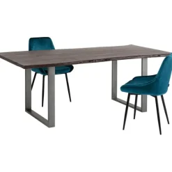 KARE Design Meubles>Table Harmony foncé acier brut 180x90