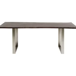 KARE Design Meubles>Table Harmony foncé-chromé 160x80cm