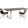 KARE Design Meubles>Table Harmony foncé chromé 180x90cm