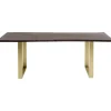 KARE Design Meubles>Table Harmony foncé laiton 160x80