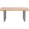 KARE Design Meubles>Table Jackie chêne-acier brut 160x80