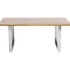 KARE Design Meubles>Table Jackie chêne-chromé 160x80