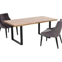 KARE Design Meubles>Table Jackie chêne-noir 200x100