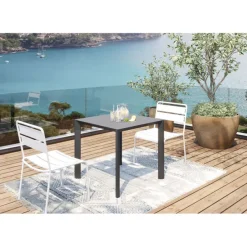 KARE Design Meubles>Table Jardin noir 80x80cm