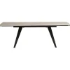 KARE Design Meubles>Table à rallonges Amsterdam foncé 160/40+40)x90cm