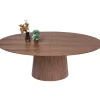 KARE Design Meubles>Table à rallonges Benvenuto noyer 200(