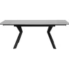 KARE Design Meubles>Table à rallonges Xenia noir 140(30+30)x80cm