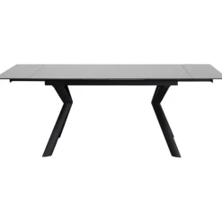 KARE Design Meubles>Table à rallonges Xenia noir 140(30+30)x80cm