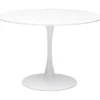 KARE Design Meubles>Table Schickeria blanc Ø110