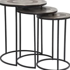 KARE Design Meubles>Tables d appoint Marrakesh Ø48cm (3/Set)