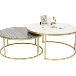 KARE Design Meubles>Tables d appoint Mystic rond (jeu de 2)