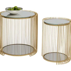 KARE Design Meubles>Tables d appoint Wire Double laiton (2/Set)