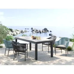 KARE Design Meubles>Table Sorrento gris 180x90cm