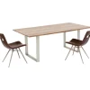 KARE Design Meubles>Table Symphony argenté 200x100