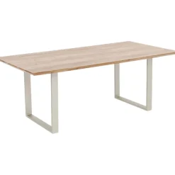 KARE Design Meubles>Table Symphony argenté 200x100