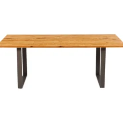 KARE Design Meubles>Table Symphony chêne acier brut 160x80