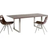 KARE Design Meubles>Table Symphony foncé chromé 160x80