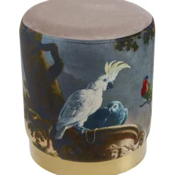 KARE Design Meubles>Tabouret Cherry Parrot laiton Ø32cm