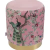 KARE Design Meubles>Tabouret Cherry Peacock laiton Ø32cm