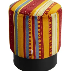 KARE Design Meubles>Tabouret Cherry Very British noir Ø36cm