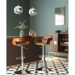 KARE Design Meubles>Tabouret de bar Monaco choco
