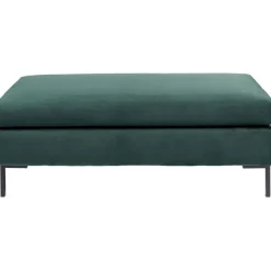 KARE Design Meubles>Tabouret Gianni velours vert foncé