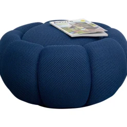 KARE Design Meubles>Tabouret Peppo Bloom bleu Ø76cm